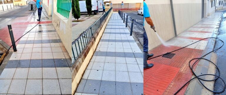 Puertollano: Una cuadrilla especial limpia el equivalente a 107 campos de fútbol «pero hace falta la colaboración ciudadana»