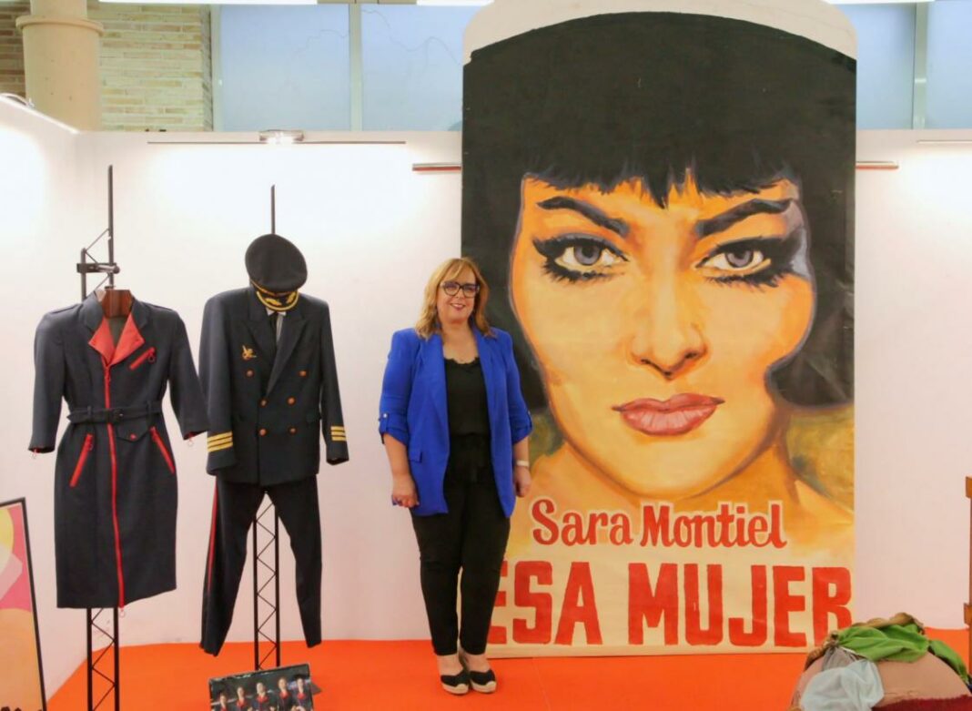 Carmen Teresa Olmedo, durante su asistencia al Festival de Cine de Calzada de Calatrava (Ciudad Real),