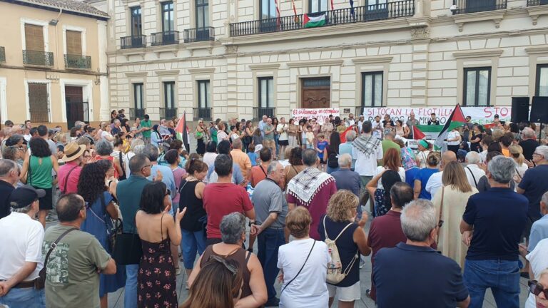 Alcázar de San Juan en solidaridad con el pueblo palestino