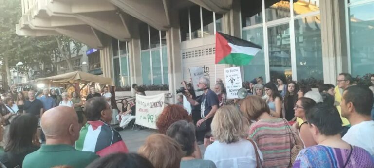 Concentración en Ciudad Real en apoyo al pueblo palestino