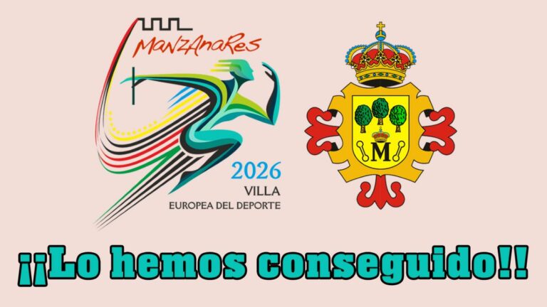 Manzanares, designada oficialmente Villa Europea del Deporte 2026