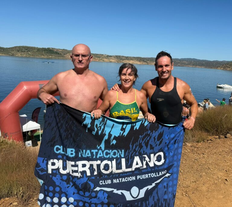 Fran Tamaral, del Club Natación Puertollano, campeón absoluto del Circuito Diputación de Córdoba de Aguas Abiertas