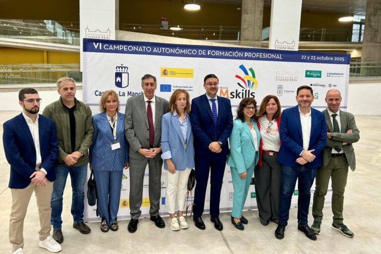 El subdelegado del Gobierno en Ciudad Real destaca el talento y los valores de la juventud de Castilla-La Mancha en la inauguración de CLMSkills 2025