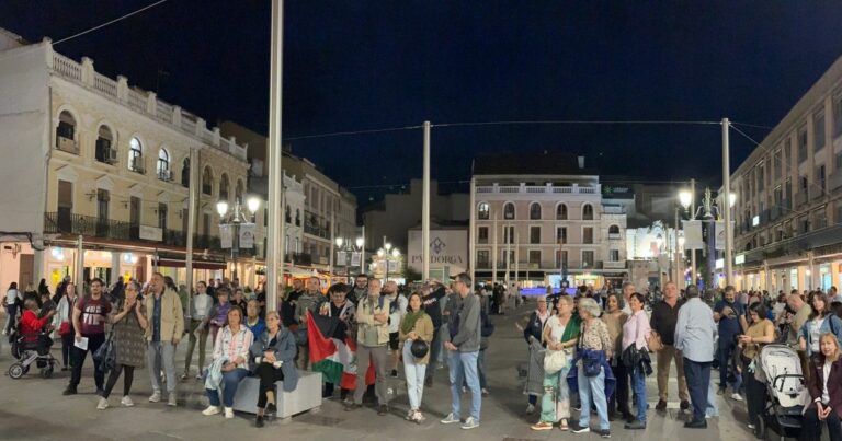 La solidaridad con Palestina vuelve a la Plaza Mayor de Ciudad Real