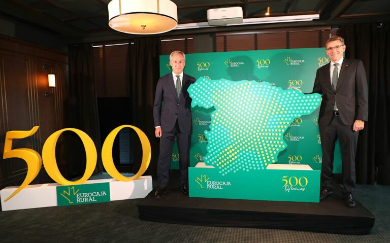 Eurocaja Rural celebra la apertura de su oficina número 500, reforzando su vocación de servicio y proximidad