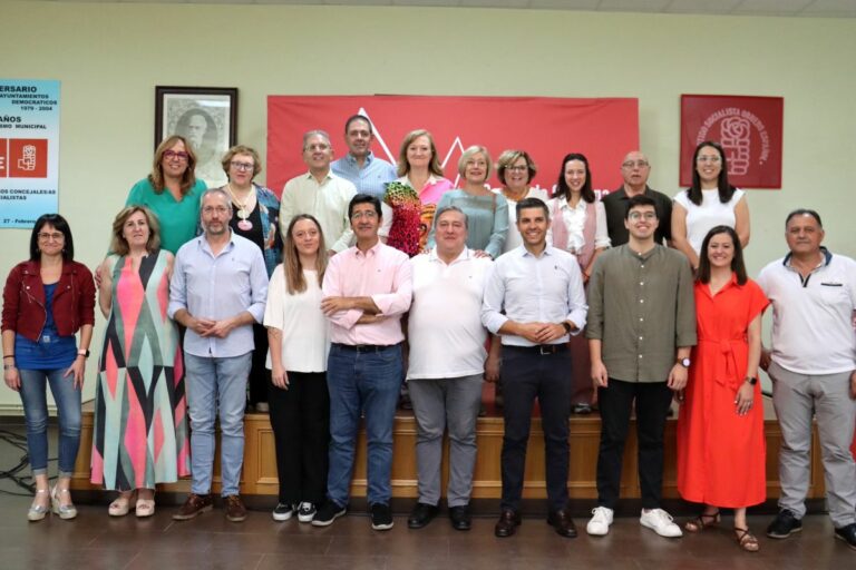 Caballero: “El PSOE de Campo de Criptana es un ejemplo de compromiso, unidad y trabajo por los vecinos y vecinas”