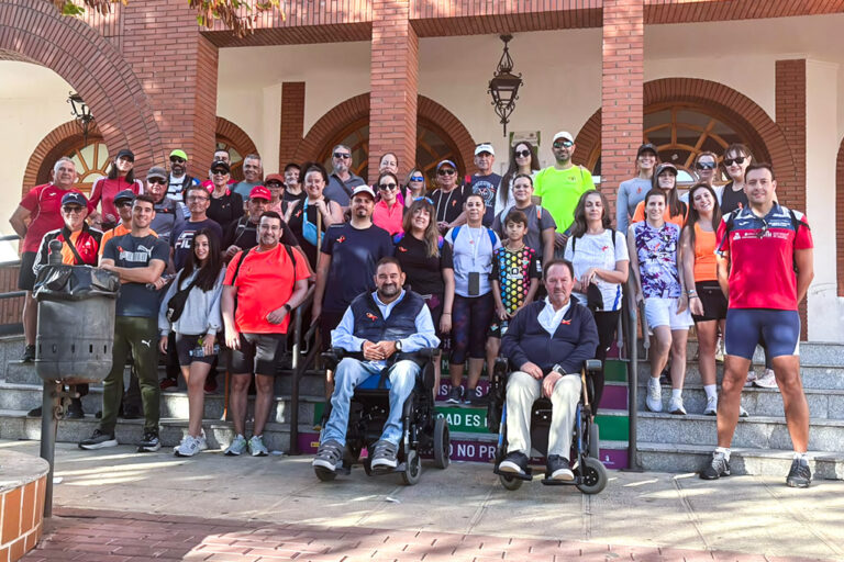 Rocío Córdoba moviliza desde Argamasilla de Calatrava por la esclerosis múltiple