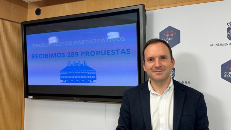 El Ayuntamiento de Ciudad Real recibe 289 propuestas para sus primeros presupuestos participativos