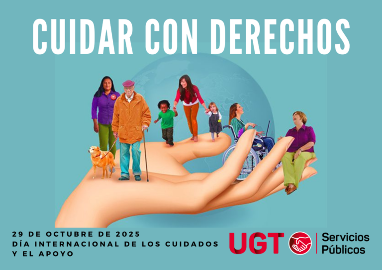 “Cuidar con derechos”: UGT revaloriza los cuidados públicos
