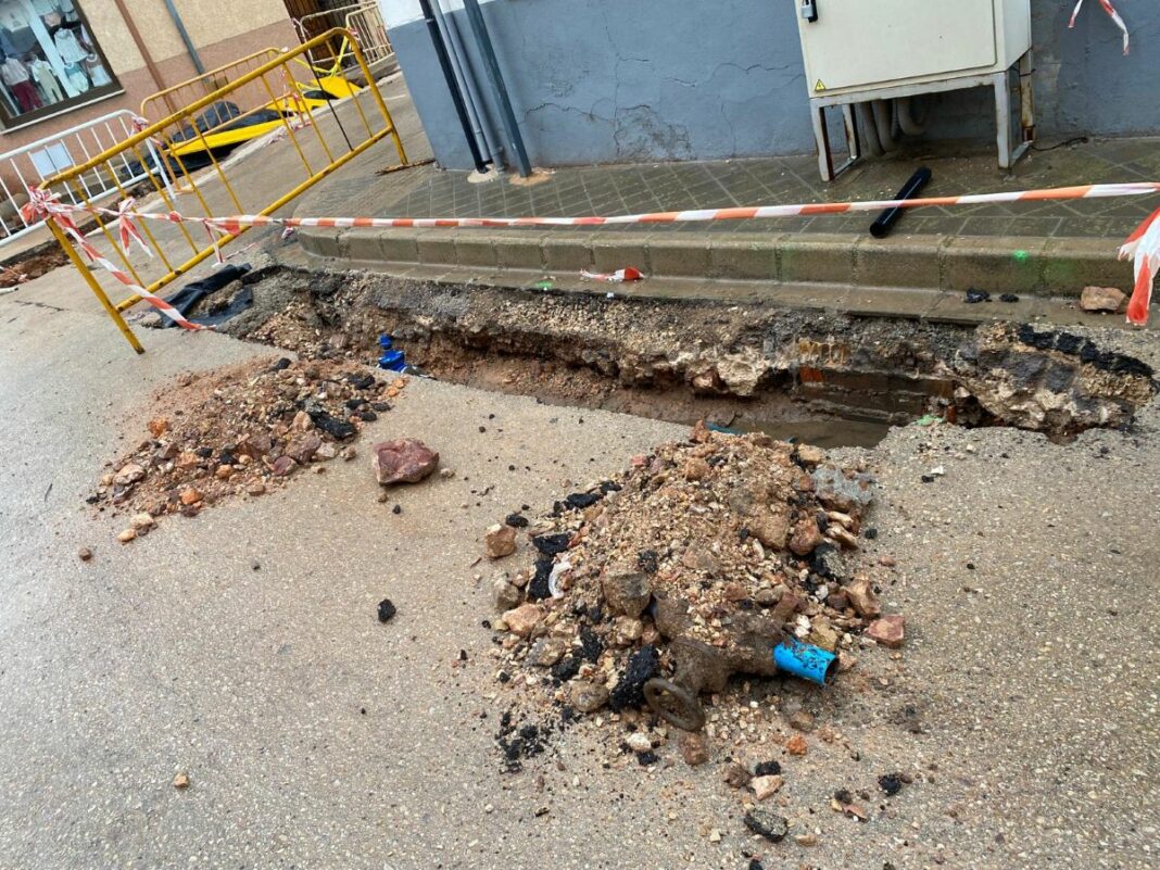 CORTE SUMINISTRO AGUA 2 Obras en La Solana