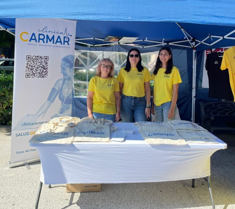 Clínica Carmar apoya el deporte local con su presencia en la I Feria del Deporte de Puertollano