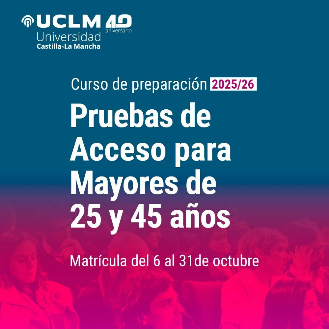 Pruebas de acceso mayores UCLM