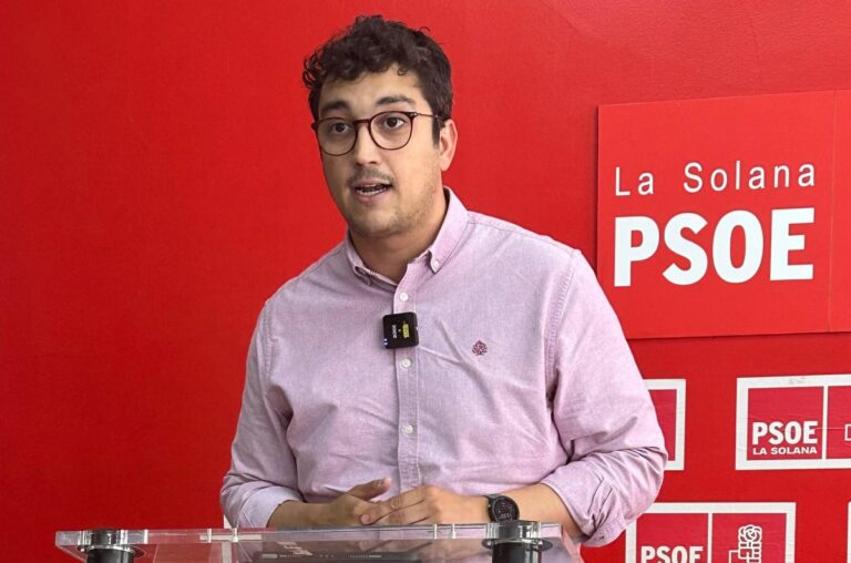 Díaz-Cano propone mejorar la “gestión nefasta” de la alcaldesa de La Solana en planes de empleo y comedores escolares y reforzar el servicio de Policía Local