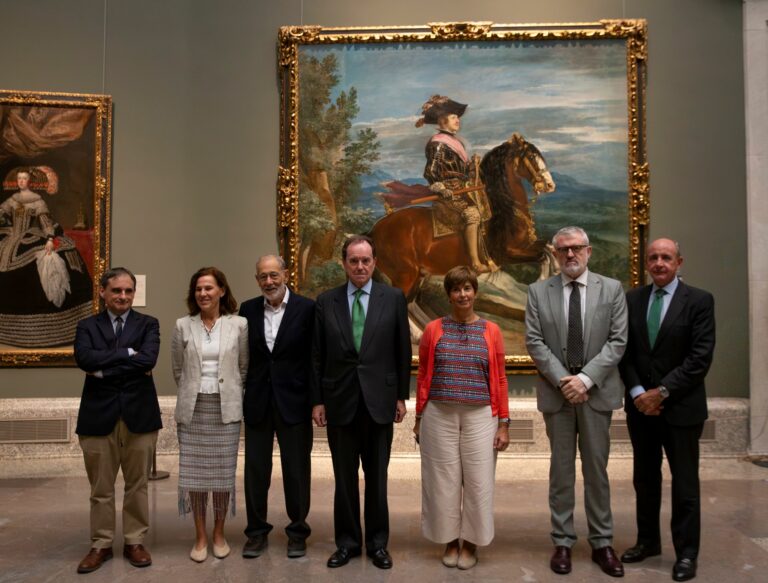 En el Museo Nacional del Prado: El retrato ecuestre de Felipe IV de Velázquez recupera su esplendor original