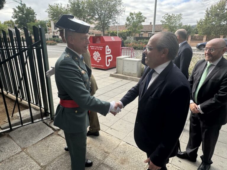 El Gobierno de Castilla-La Mancha reafirma su compromiso con la Guardia Civil y la unidad de España en el Día de la Hispanidad  