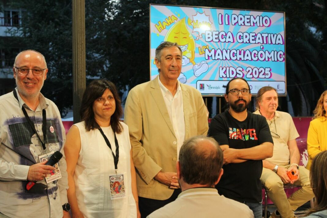 Jose Caro ha participado en la inauguración de Manchacómic