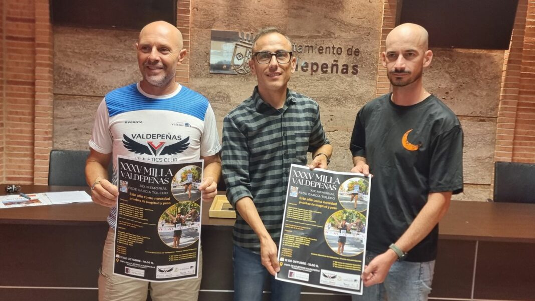 La pista de atletismo acoge este sábado la XXXV Milla ‘Ciudad de Valdepeñas’ – Memorial Fede García Toledo