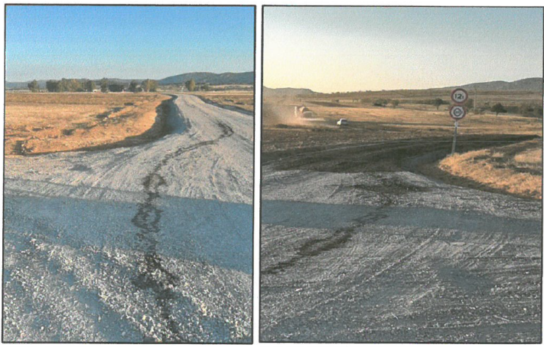 Vivir con el corazón en un puño por las obras de placas solares en Brazatortas