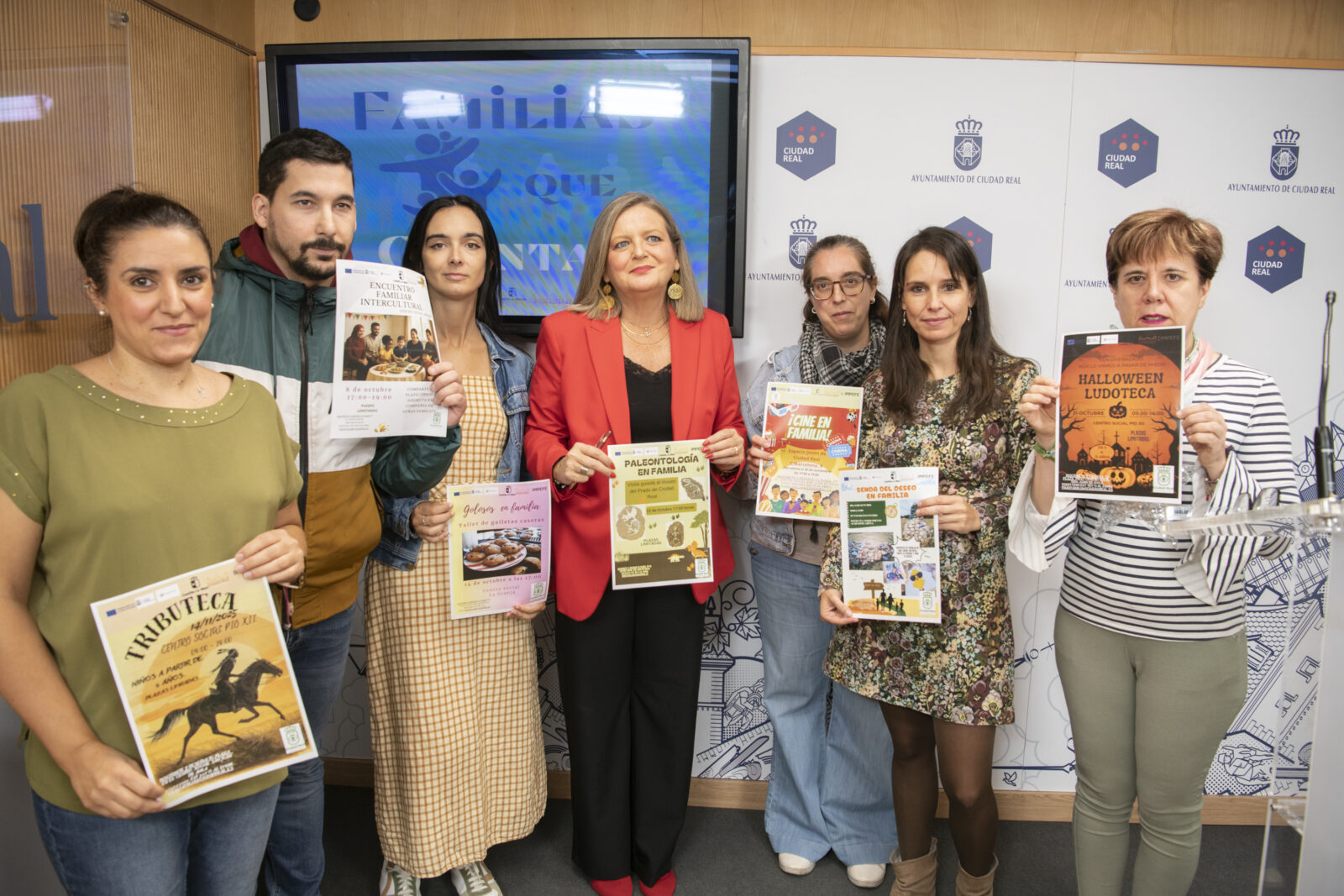Presentación actividades del programa Familias que Cuentan