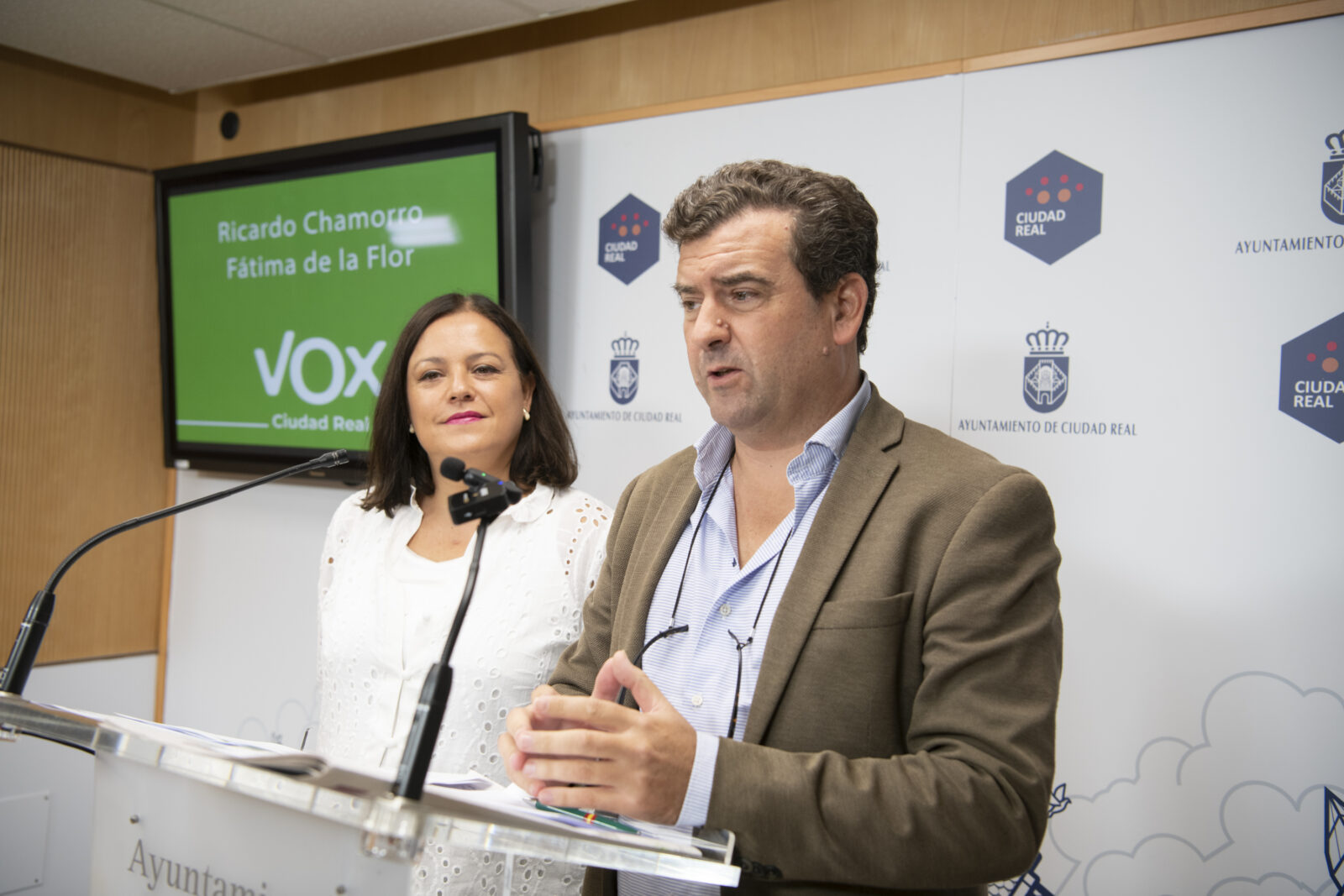 Ricardo Chamorro y Fátima de la Flor