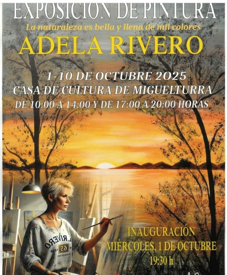 Adela Rivero expone en Miguelturra