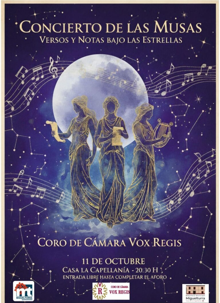 Miguelturra: «Concierto de las musas, versos y notas bajo las estrellas», en la Casa de la Capellanía