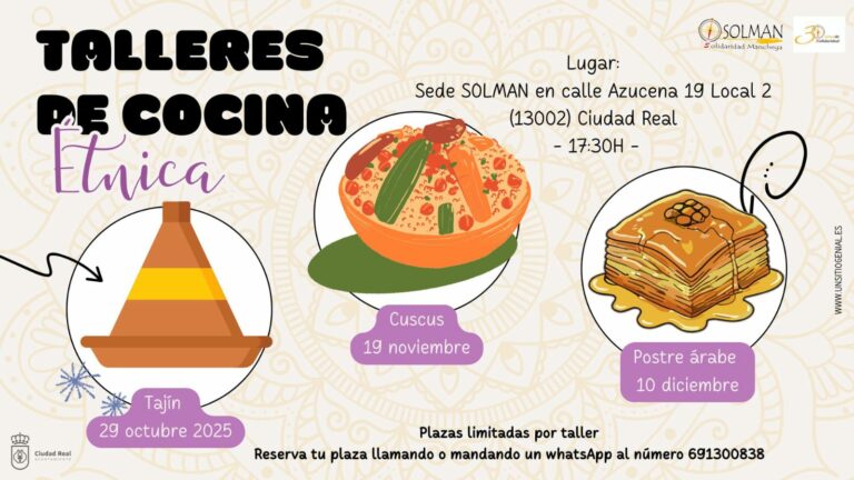 Último hangar en Baga y talleres de cocina étnica en Solman