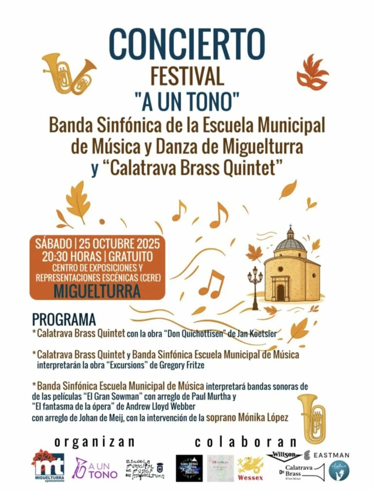 Festival Musical «A un tono» en Miguelturra