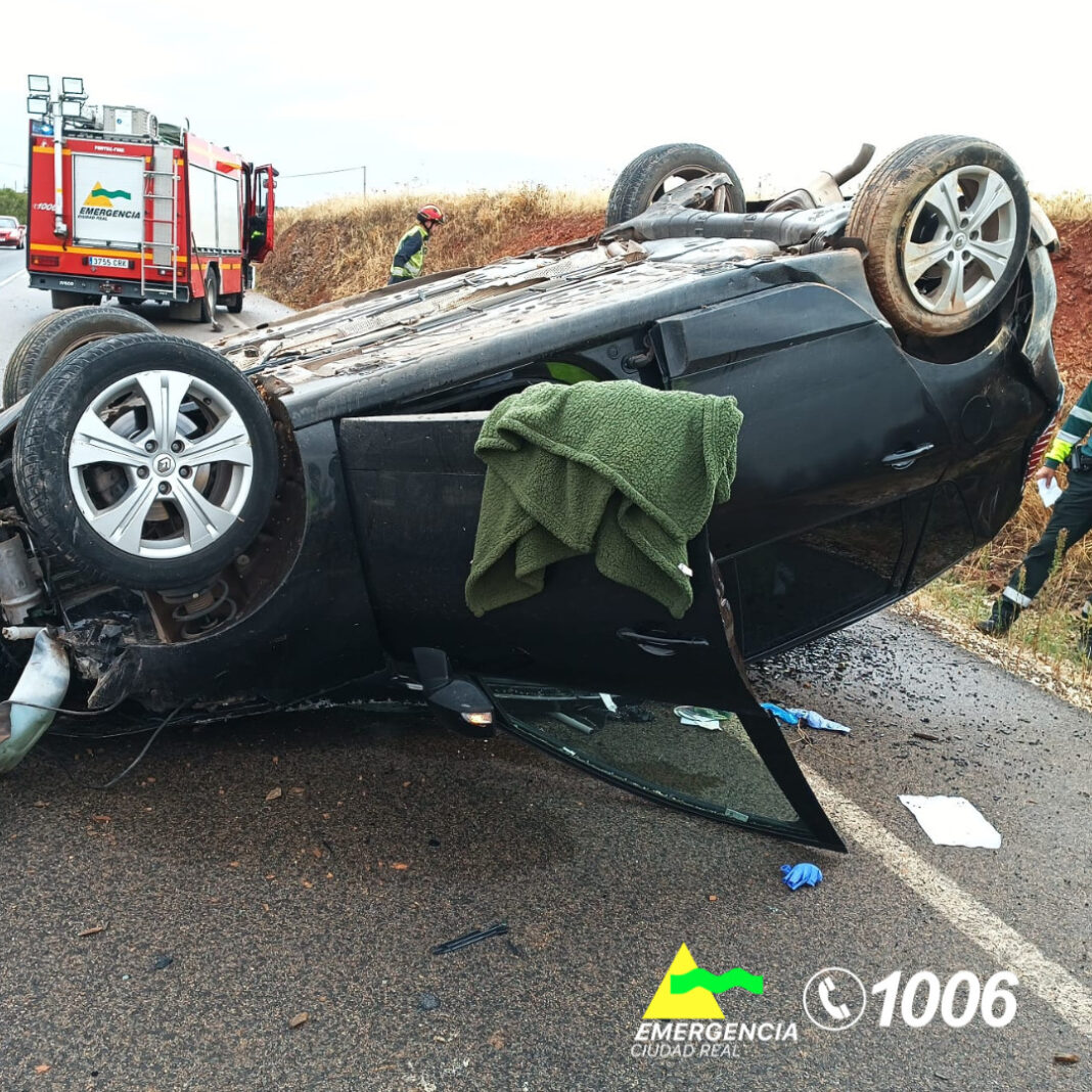 Accidente de tráfico en Valdepeñas