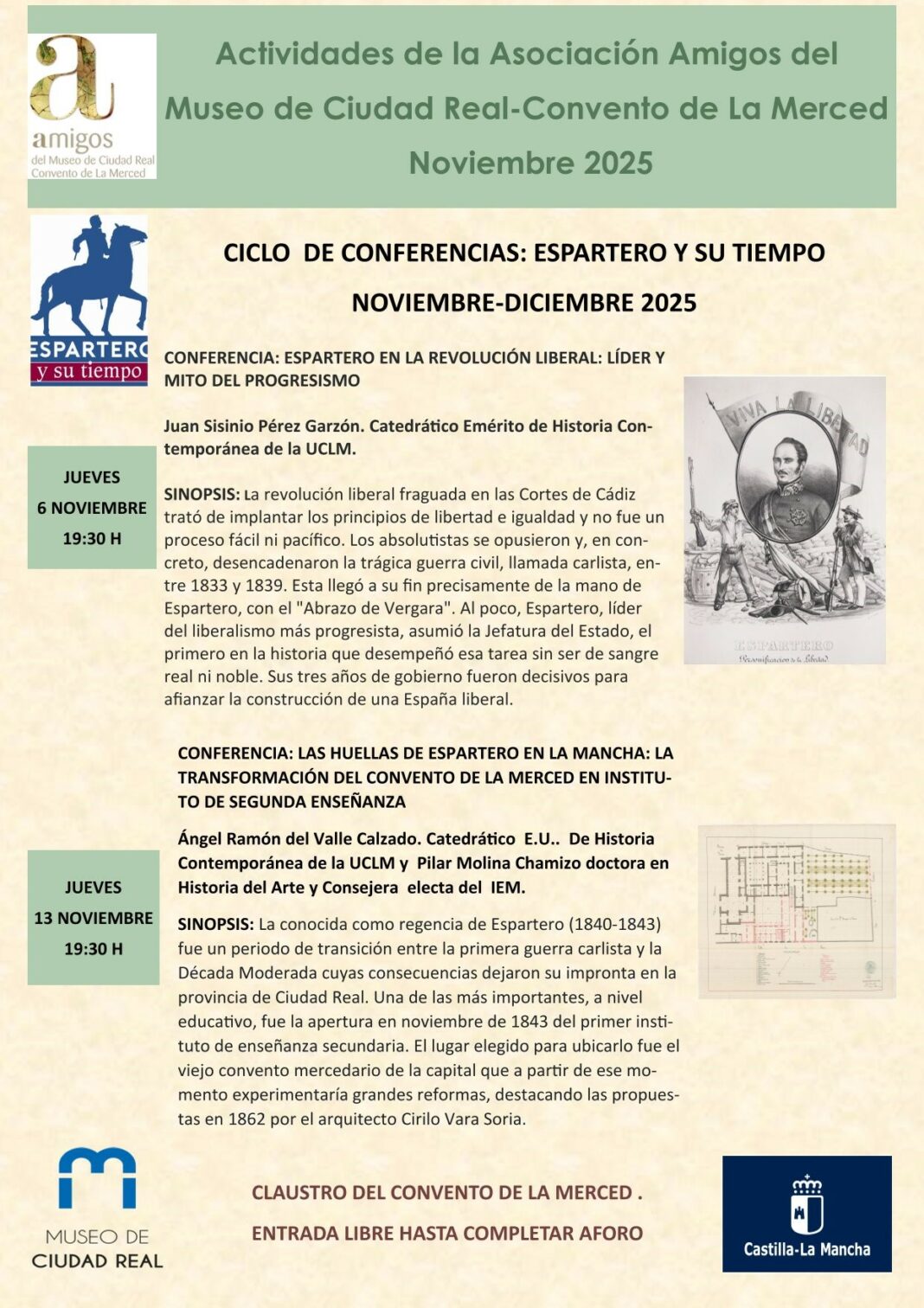ciclo de conferencias espartero