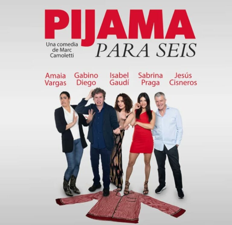 Pijama para seis, comedia de enredo en el Teatro Quijano de Ciudad Real