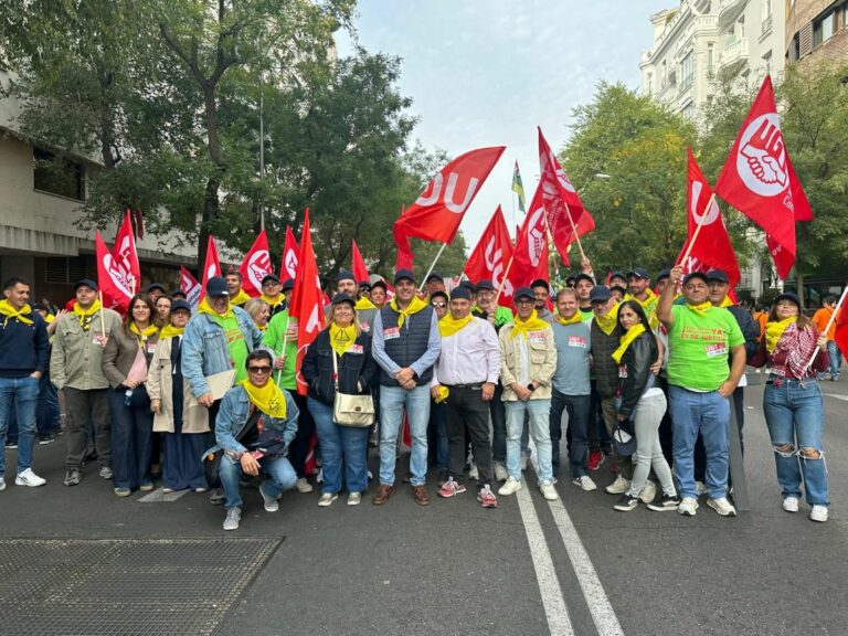 250 delegados de UGT en Castilla-La Mancha acuden a la manifestación “Acabar con la siniestralidad laboral es responsabilidad empresarial»