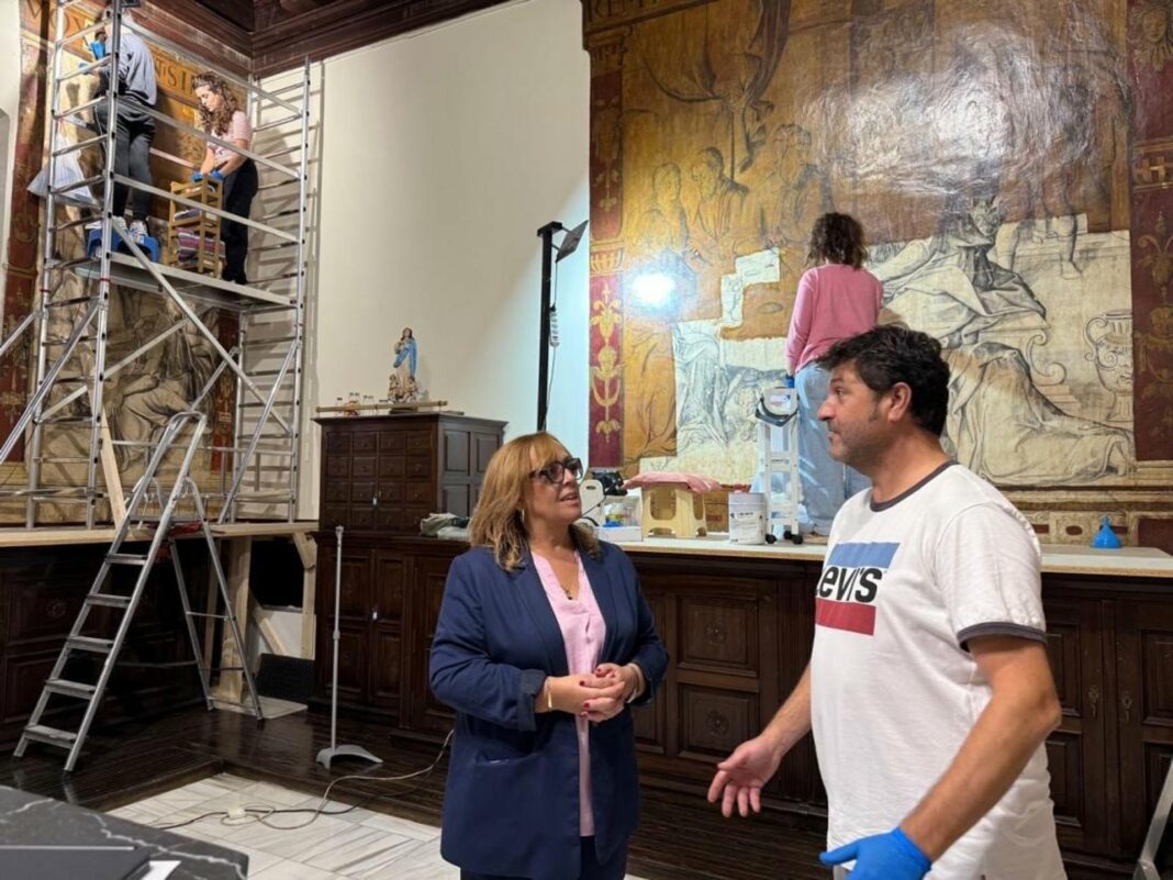 C-LM destina 100.000 euros para restaurar las grisallas de la sacristía de la Catedral de Albacete C-LM destina 100.000 euros para restaurar las grisallas de la sacristía de la Catedral de Albacete