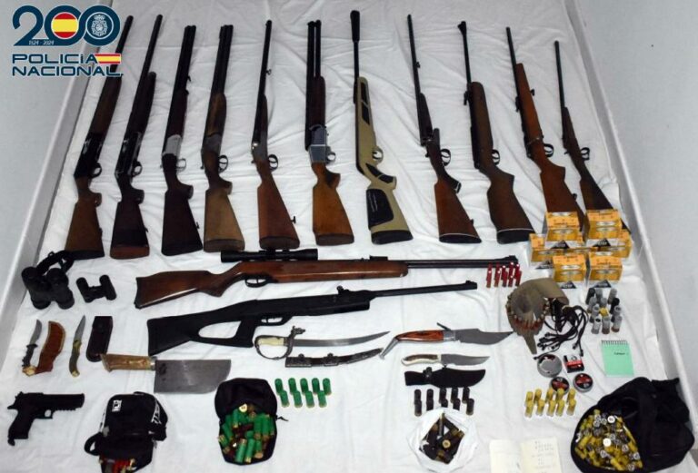 Desmantelado en Puertollano un grupo criminal fuertemente armado especializado en «tele-coca»