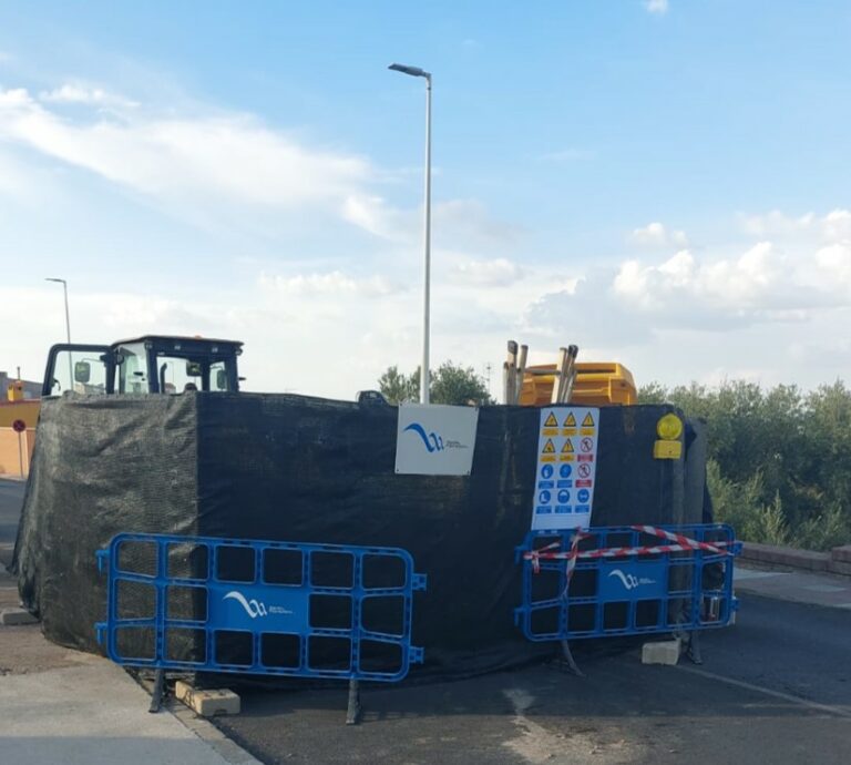 Restablecido el suministro de agua en la zona norte de Puertollano tras la reparación de la avería