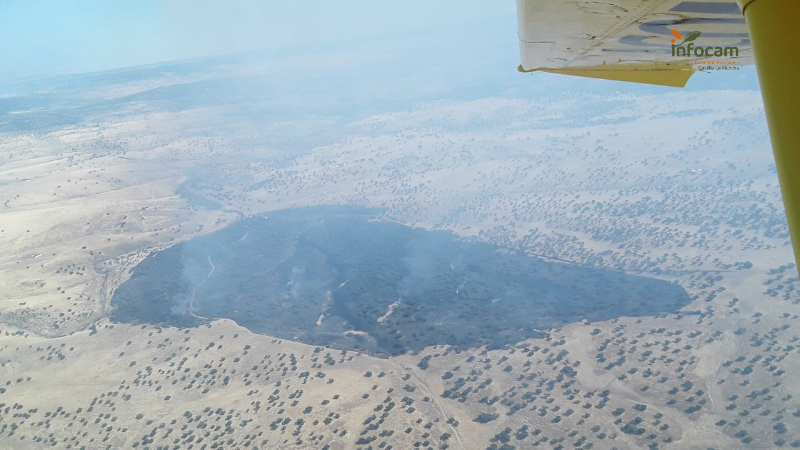 Incendio en Brazatortas
