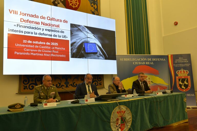 Félix Sanz Roldán, en unas jornadas sobre defensa en la UCLM: «Nos sobra la geopolítica en nuestras vidas»