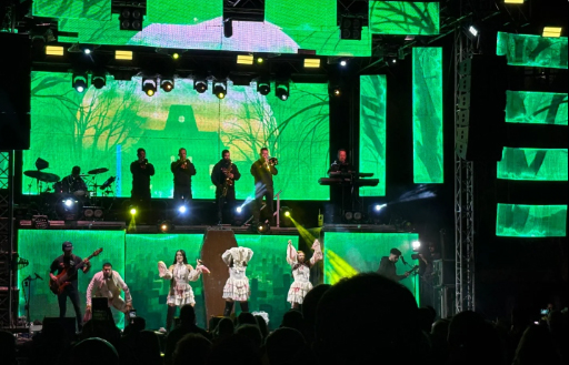 Ciudad Real baila al ritmo de la Orquesta Vulkano para celebrar el Día de la Hispanidad