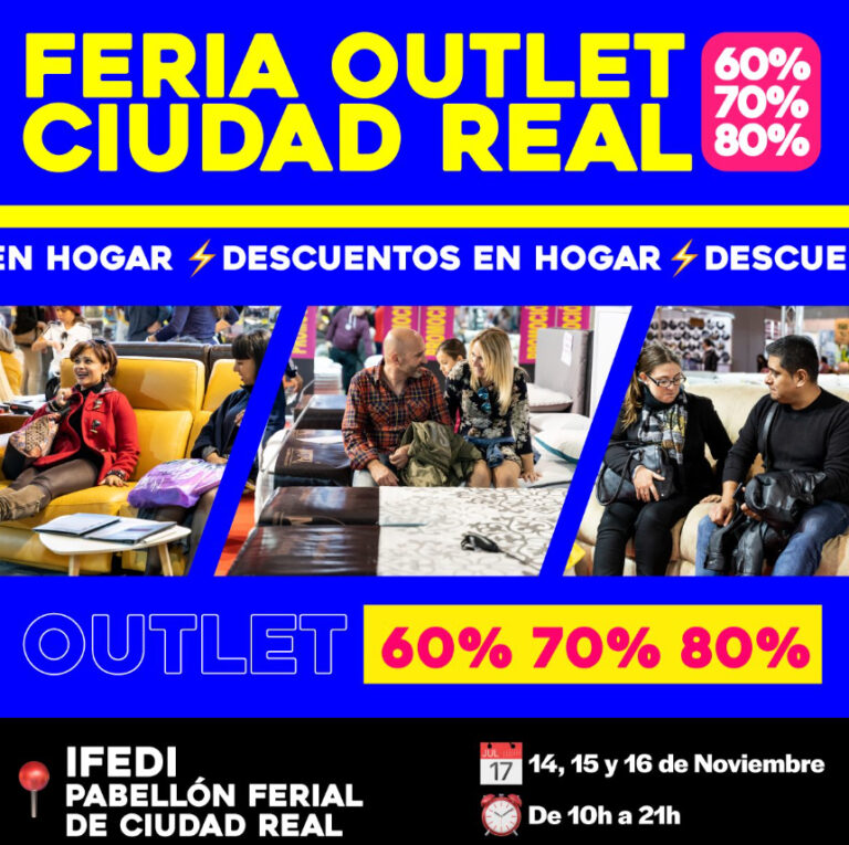 Grandes descuentos en la Feria del Outlet de Ciudad Real