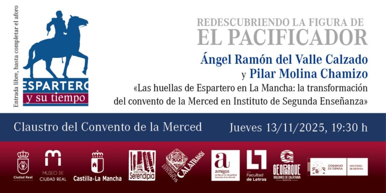 Abordan la figura de Espartero y la transformación del Convento de la Merced en Instituto