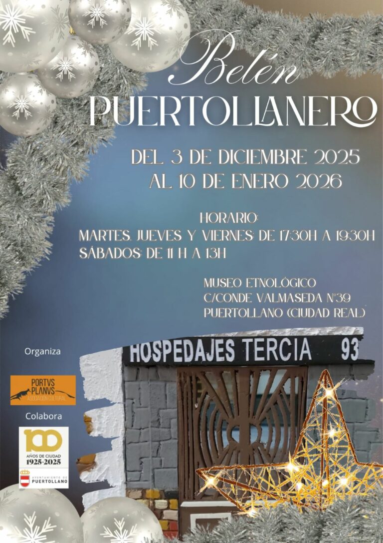 Portus Planus recreará el Puertollano de 1925 en su tradicional belén