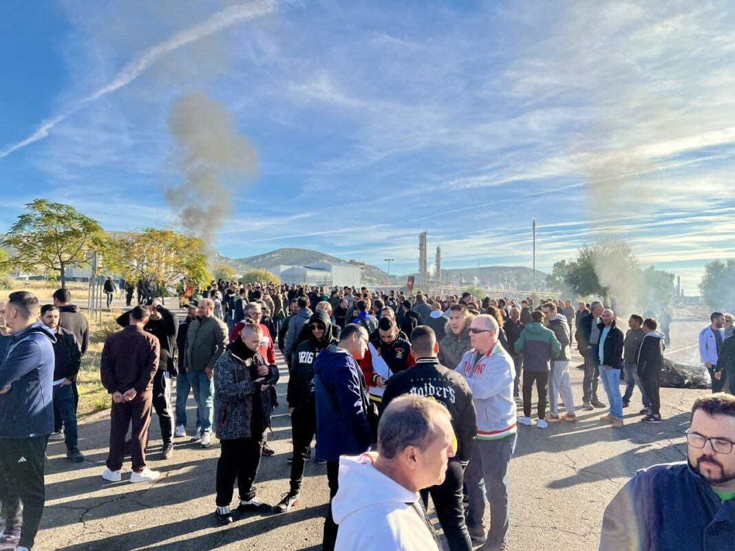 Huelga del metal en Puertollano