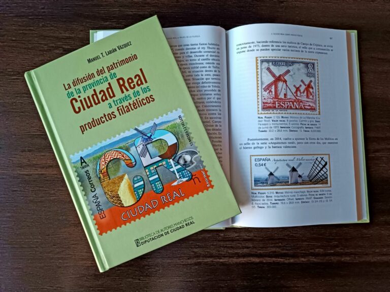 La BAM presenta el libro “La difusión del patrimonio de la provincia de Ciudad Real a través de los productos filatélicos”, de Manuel T. Labián