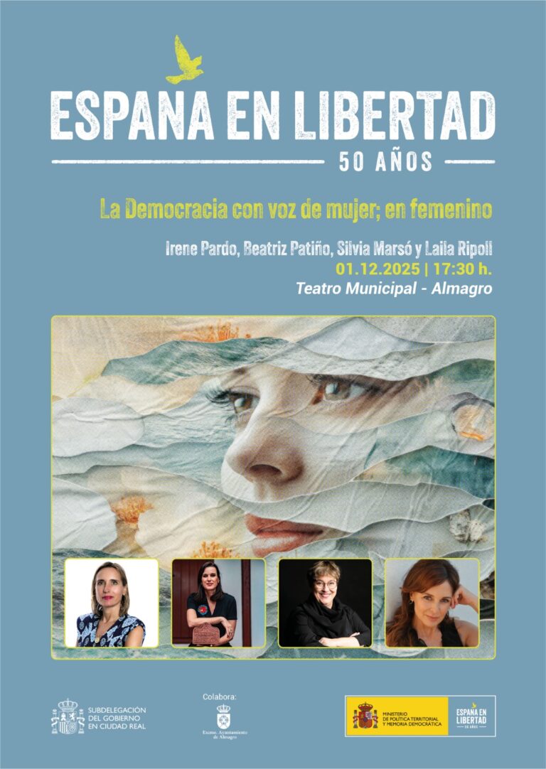 El subdelegado del Gobierno en Ciudad Real invita a la ciudadanía de Almagro asistir al acto “Democracia: la voz de las mujeres, en femenino”
