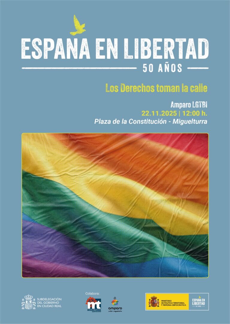 “Los derechos toman la calle” en Miguelturra para celebrar 50 años de libertad y visibilizar los avances del colectivo LGTBI