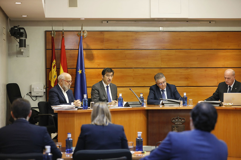 comisión de Presupuestos de las Cortes de Castilla-La Mancha.