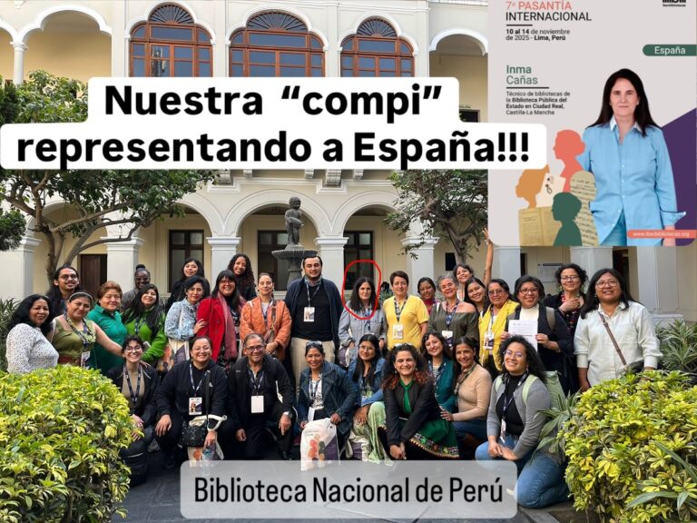 La Biblioteca Pública de Ciudad Real, representada en Perú en un encuentro iberoamericano