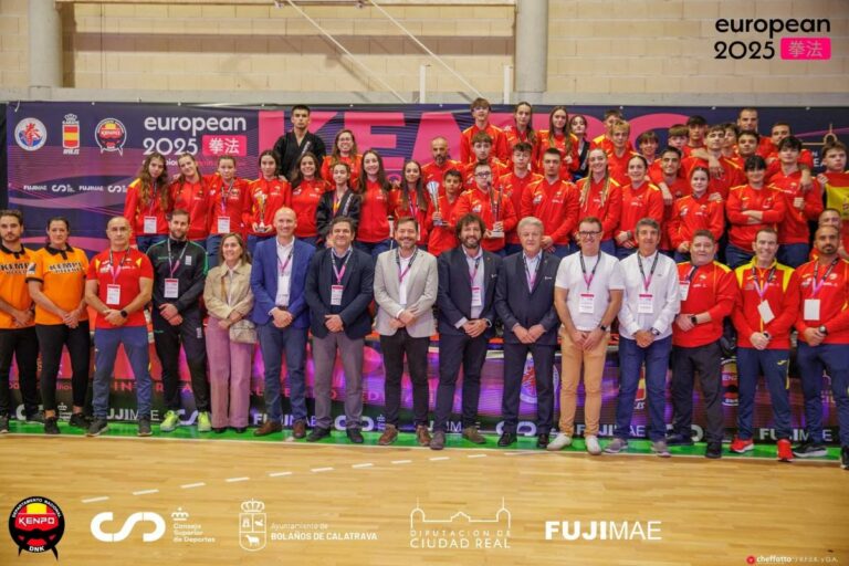 El Gobierno de España impulsa con 143.892 euros la mejora del Polideportivo Macarena Aguilar, que acoge el Campeonato Europeo de Kenpo en Bolaños de Calatrava