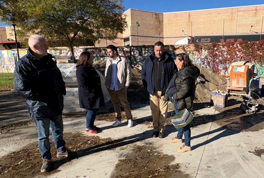 Pista multideporte del barrio de Nuevo Parque