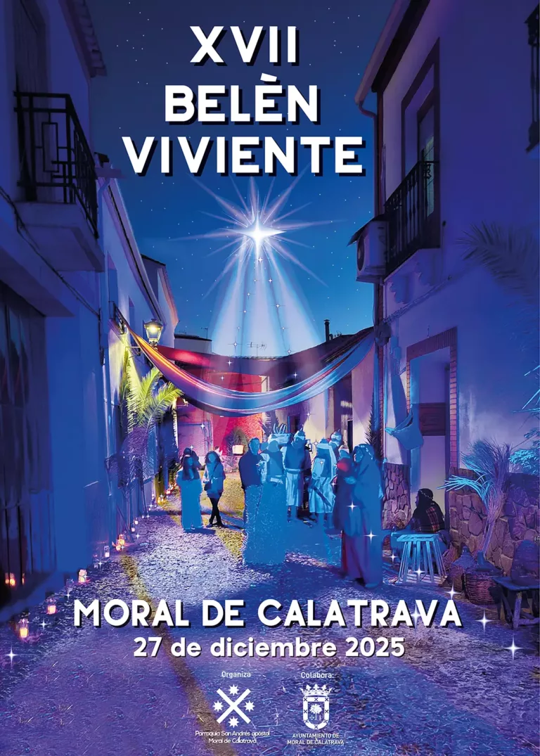 Vargas Sanroma gana el concurso para el cartel del belén viviente de Moral de Calatrava 2025